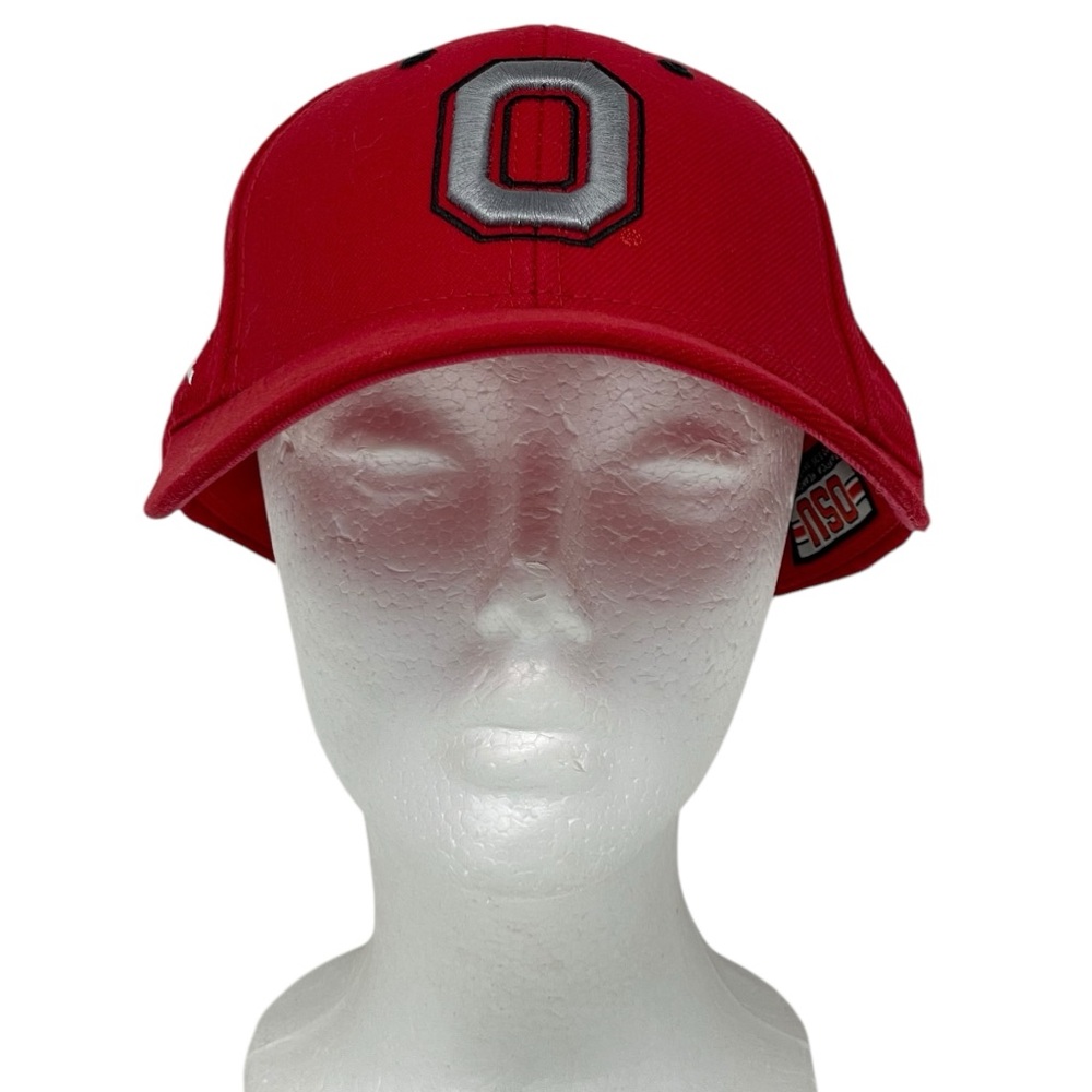 Ohio State Buckeyes | Red Logo Adjustable Ball Cap Hat